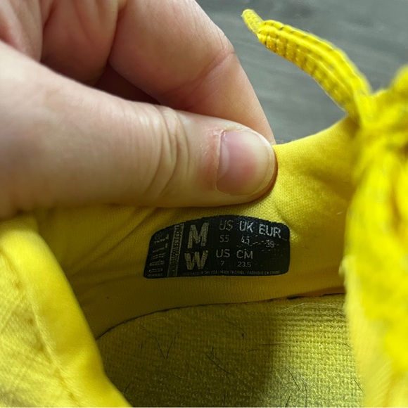 NoBull Rip Stop Runner Lemon Drop Mens Size 5.5 Womens Size 7 - Picture 6 of 6